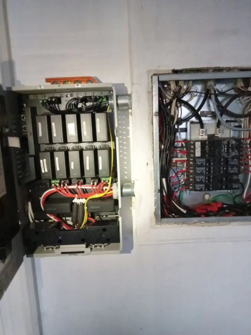 Electrical panel upgrade completed for Ring Doorbell Installation in Corinth